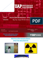 Radiologia Unidad I - 2 Efectos Biologicos, Radioprotección.