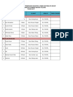 Tanda Terima Uang Pemenang Lomba