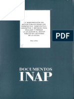 Documentos Inap, #8 La Modernización Del Sector Público Desde Una Perspectiva Comparativa