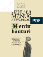 Hanu' Lui Manuc Meniu Băuturi