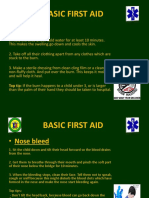 BASIC FIRST AID GUIDE