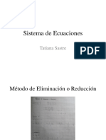 Sistema de Ecuaciones (1)