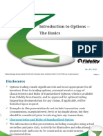 Introduction to Options -- The Basics