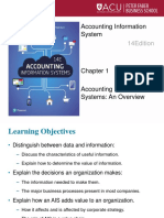 Ch1 Accounting Information Systems an Overview