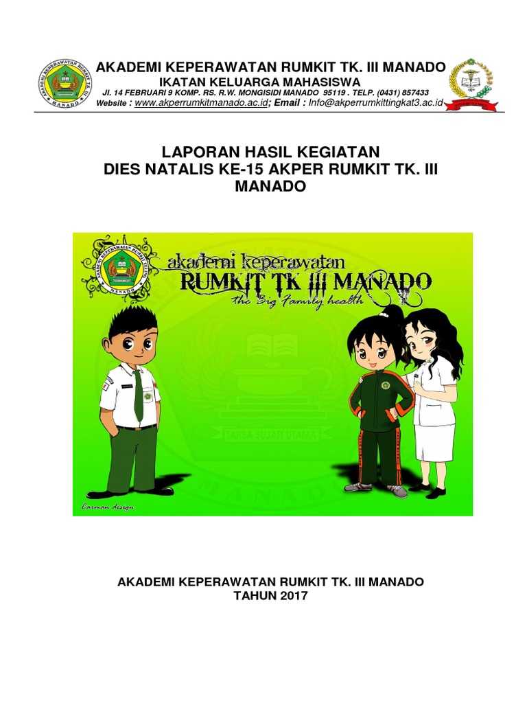 Laporan Hasil Kegiatan Dies Natalis 2017