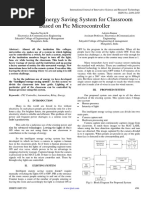 Intelligent Energy Saving System For Classroom Based On Pic Microcontroller