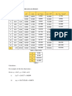 Assignment 2 (Calculation)