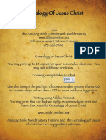 Genealogy of Jesus Christ Final PDF