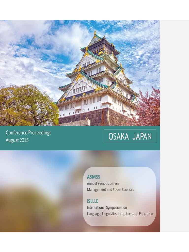 201508 Osaka Proceedings Ss Asmssisllle Business Model - 