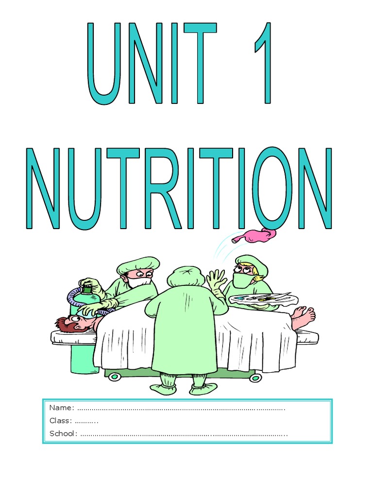 Unit 1 Nutrition PDF | PDF | Digestion | Stomach