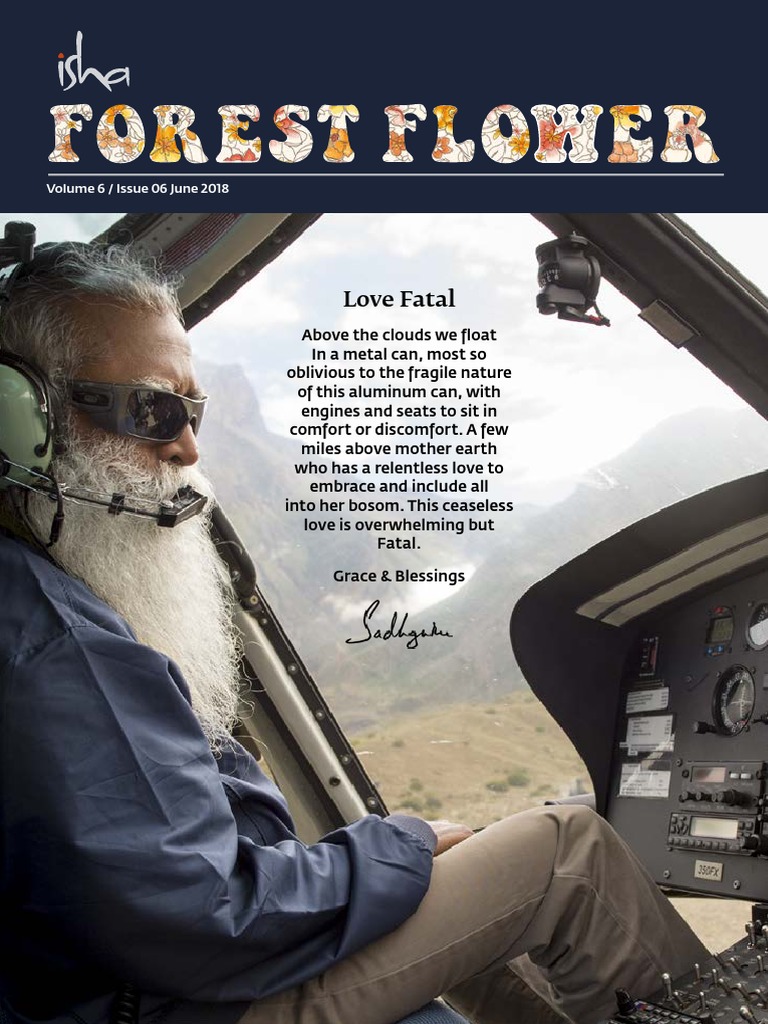 Isha Forest Flower Jun 2018 PDF Agriculture Nature