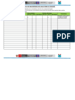 Ficha de Diagnóstico de Necesidades Del Aula para El Docente