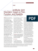 Temporomandibular Joint Disorders (1)