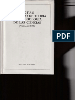 1982 - Gustavo Bueno - Gnoseología de Las Ciencias Humanas