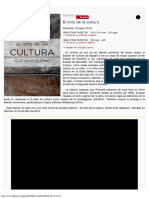 2016 - Gustavo Bueno, El Mito de La Cultura