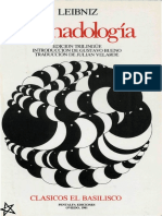 1981 - Leibniz - Monadología. Introducción de Gustavo Bueno. Pentalfa. 1981