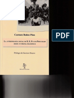 2014 - Carmen Baños. La Antropología Social de La Antropología Social de E. E. Evans-Pritchard Desde Un Prisma Filosófico. Prólogo de Gustavo Bueno