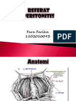 Referat Peritonitis (Fara Fariha 1102010093)