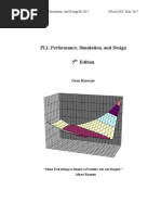 (TI) PLL Performance, Simulation 5th Edition-Dean Banerjee PDF