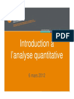 Presentation Introduction A L Analyse Quantitative 2012-03-06