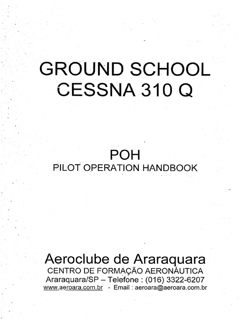 Manual Cessna 310Q PDF PDF