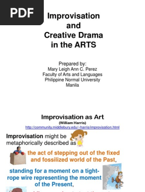 8Improvisation and Creative Drama