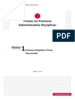 Módulo 1 - Processo Disciplinar e Prova Documental