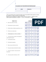 Cuestionario Salamanca de Trastornos de Personalidad