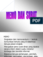 Memo Dan Surat