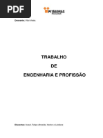 Trabalho de Engenharia e Profissão