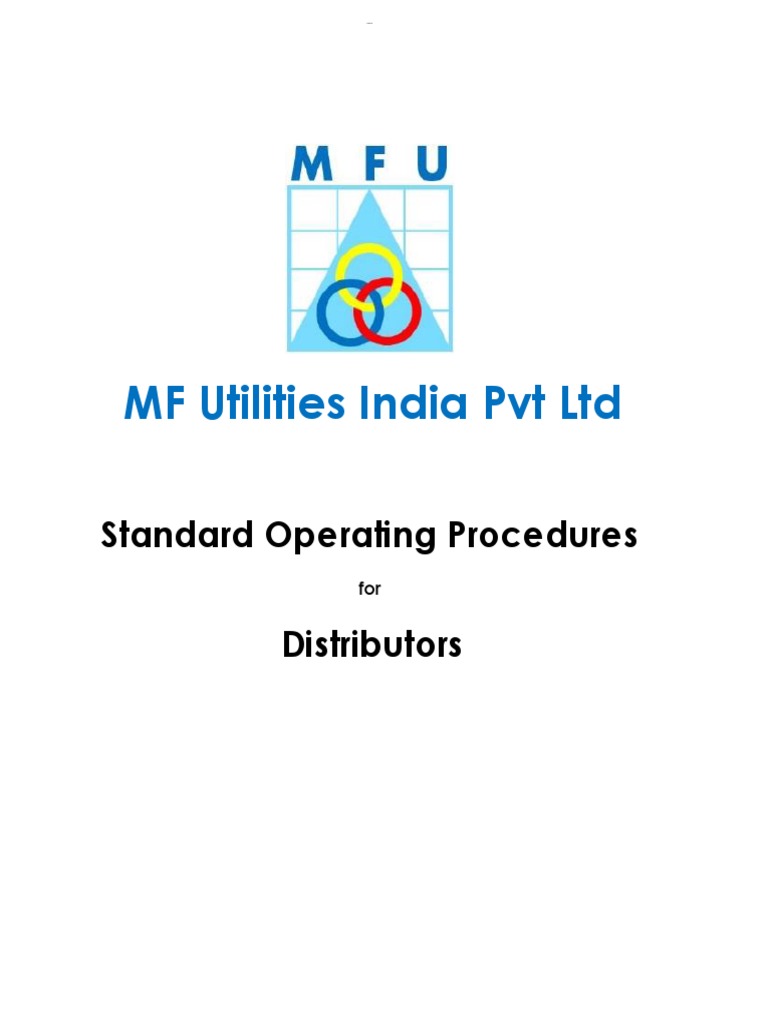 Mfu Sop | PDF | Image Scanner | Online And Offline