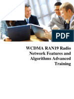 WCDMA RAN19 Radio Network Features and Algorithms Advanced Training