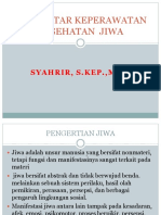 Sejarah Keperawatan Jiwa