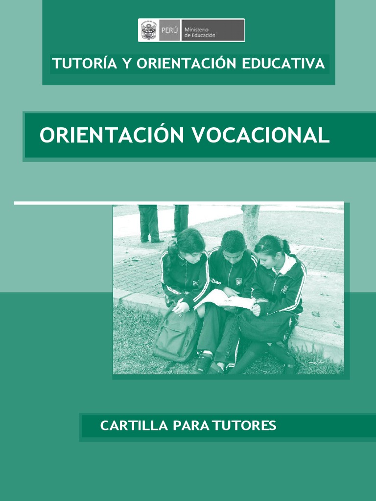 Cartilla Orientacion Vocacional I | PDF | Toma de decisiones ...