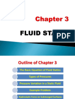 FLUID STATICS: Hydrostatic Forces and Buoyancy