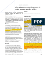 Influências e barreiras ao compartilhamento da informação