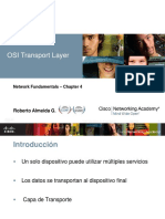 OSI Transport Layer: Roberto Almeida G