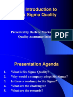 An Introduction To Six Sigma Quality