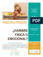 Anuncio Psiconutrición