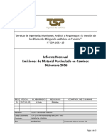 Informe de Efectividad de Supresor en Caminos Feb016