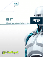 ESET Client Security Administrator Nivel 1