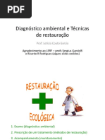 Diagnóstico Ambiental e Técnicas de Restauração