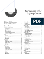 Runequest SRD Luxury Edition: Part I Rules