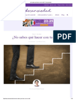 ¿No Sabes Qué Hacer Con Tu Vida - Desansiedad