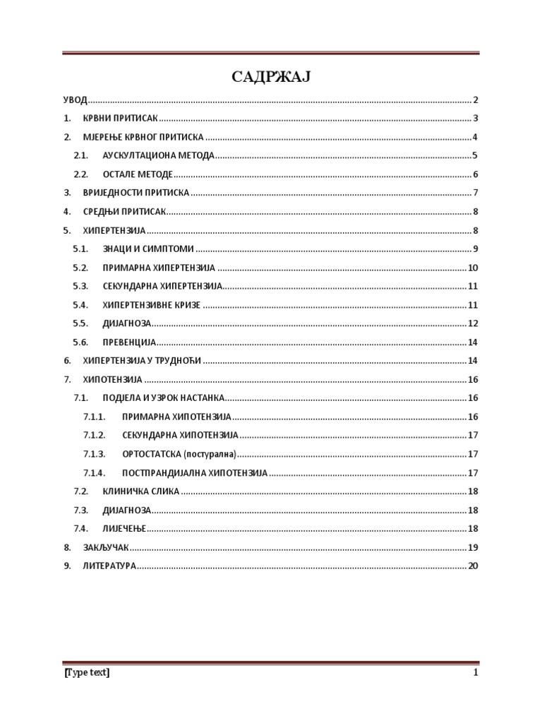 Матурски рад | PDF