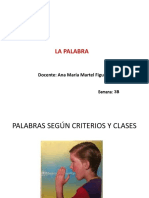 LA PALABRA 3 A