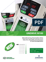 Unidrive M100 Brochure