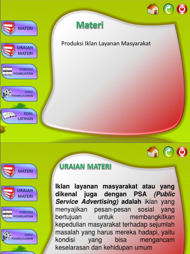 Materi Produksi Iklan Layanan Masyarakat Ppt