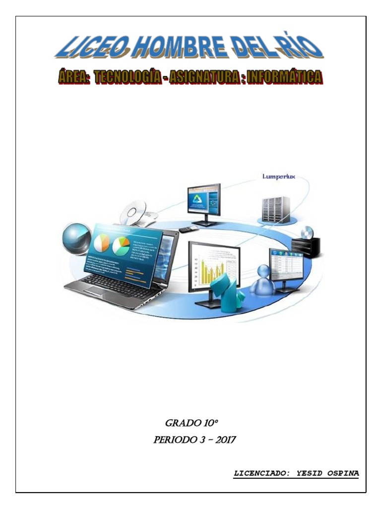 Formato Guia Informática 10° | PDF | Tabla (base de datos) | Point and ...