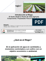 Relación Agua Suelo Planta Atmósfera Conferencias 1 y 2 UC-1